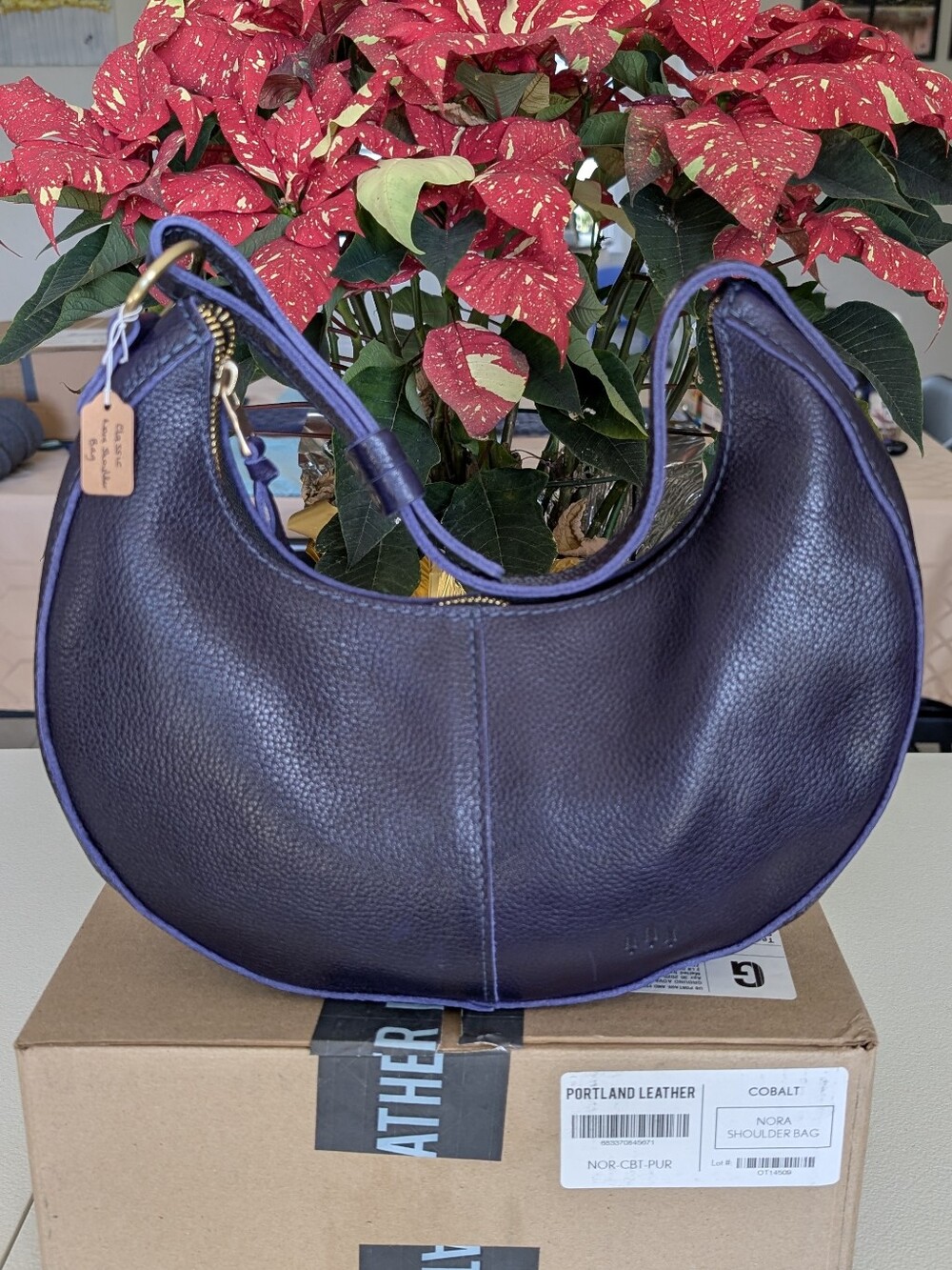 Cobalt Classic Nora Shoulder Bag